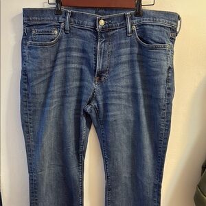 Men’s A&F Abercrombie Kennan Straight Jeans 36x32